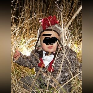 GAP baby mohawk Knit Hat size S/M